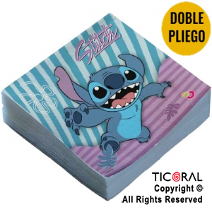 STITCH SERVILLETAS PREMIUM x 20